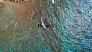 Aerial View of Coastal Waters and Shoreline