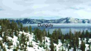 Snow-Covered Mountain Landscape with Lake