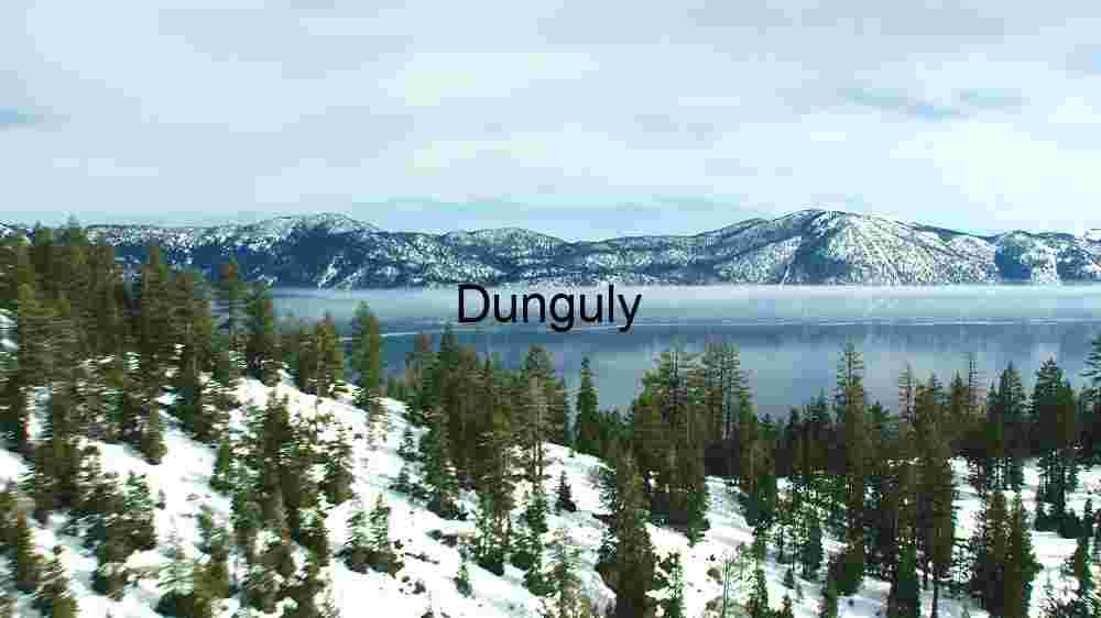 Snow-Covered Mountain Landscape with Lake
