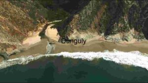 Aerial View of a Secluded Beach