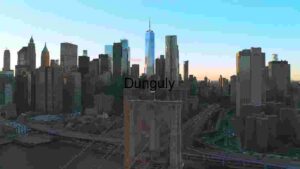 New York City Skyline at Sunset