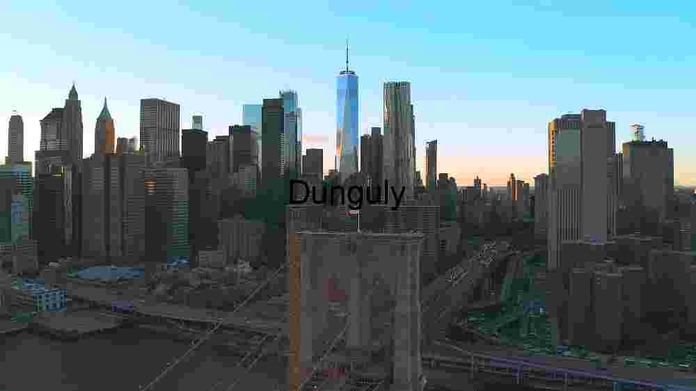 New York City Skyline at Sunset