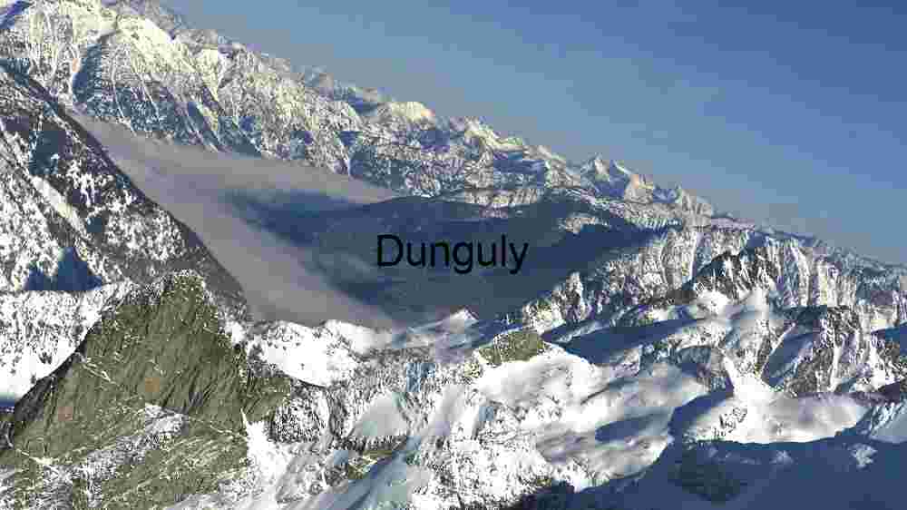 Majestic Snow-Capped Mountain Range