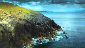 Rugged Coastal Cliffs Overlooking the Ocean