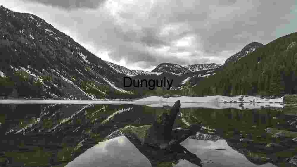 Serene Mountain Lake Reflection