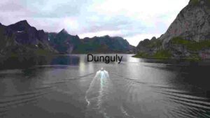 Serene Fjord with Boats and Majestic Mountains