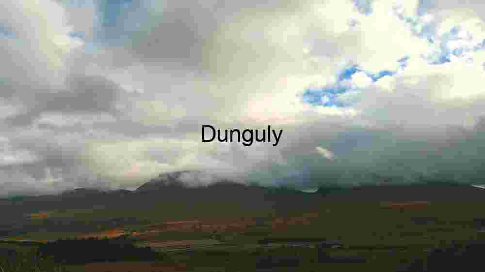 Misty Mountain Landscape Under a Cloudy Sky