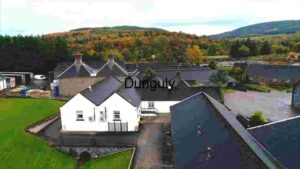 Scenic Aerial View of a Countryside Facility