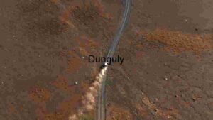 Lonely Road in a Desert Landscape