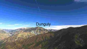 Majestic Mountain Range Under Clear Blue Sky