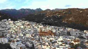 Picturesque White Village in Andalusia