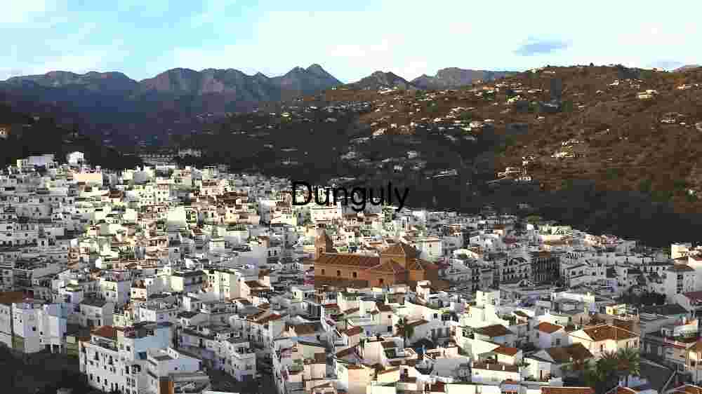 Picturesque White Village in Andalusia