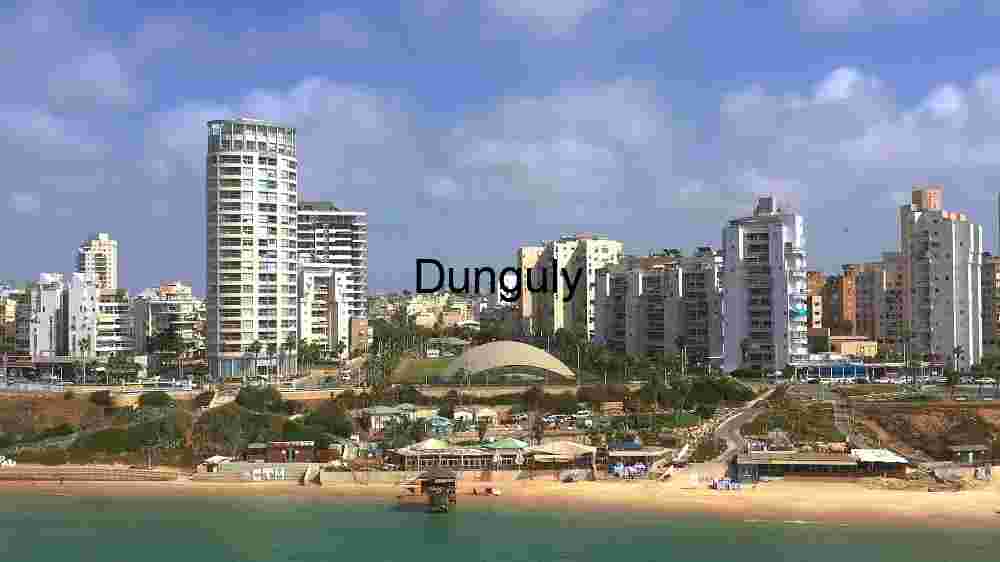 Coastal Cityscape with Modern Architecture