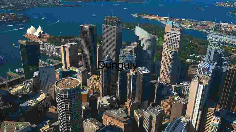 Sydney's Central Business District and Sydney Opera House