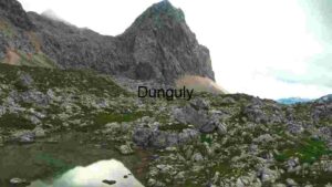 Majestic Mountain Landscape with Reflective Pond