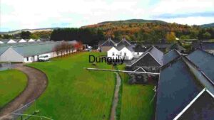 Scenic View of a Distillery Complex in a Countryside Setting