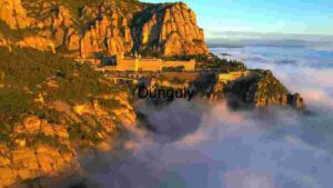 Montserrat Monastery at Sunrise