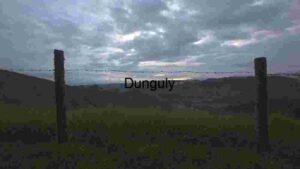 Serene Countryside Landscape with Barbed Wire Fence