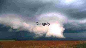 Approaching Storm Over Open Field