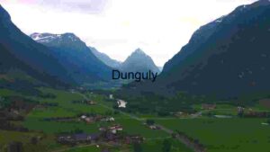 Serene Valley with Majestic Mountains