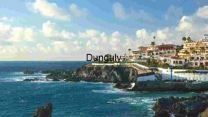 Coastal Cliffside Residences Overlooking the Ocean