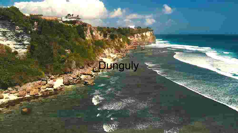 Coastal Cliffside and Ocean Waves