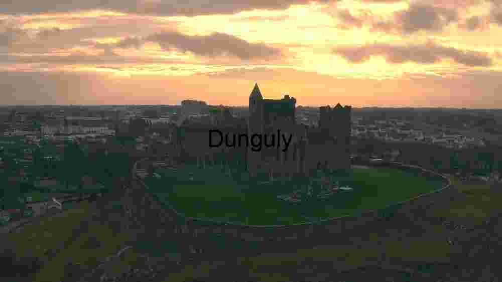 Sunset Over the Rock of Cashel