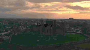 Sunset Over the Rock of Cashel