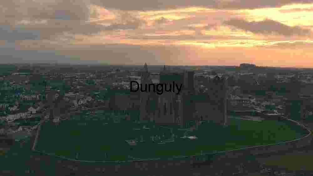 Sunset Over the Rock of Cashel