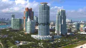 Miami Skyline with Iconic High-Rise Buildings