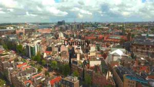 Aerial View of Amsterdam