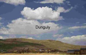 Historic Ghost Town Under a Vast Sky