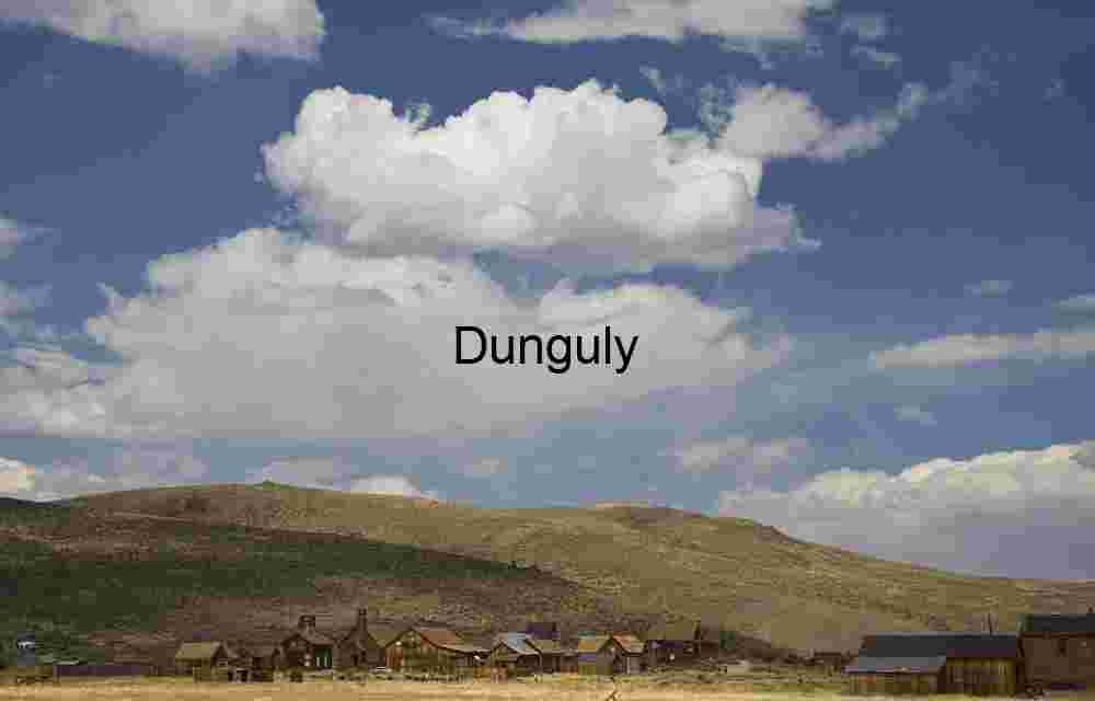 Historic Ghost Town Under a Vast Sky