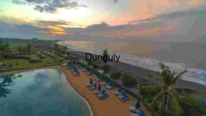 Serene Beachfront Resort at Sunrise