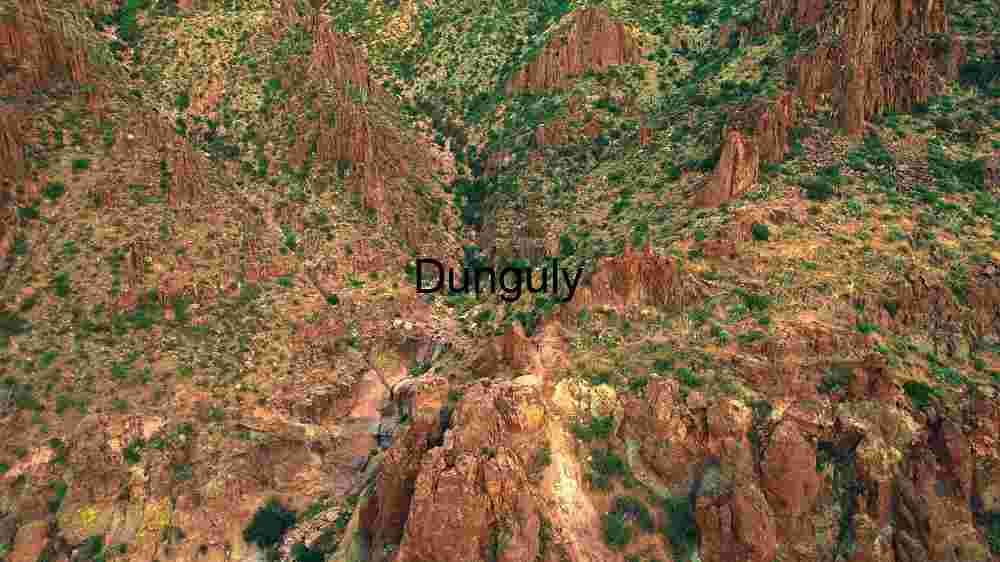 Rugged Desert Canyon Landscape