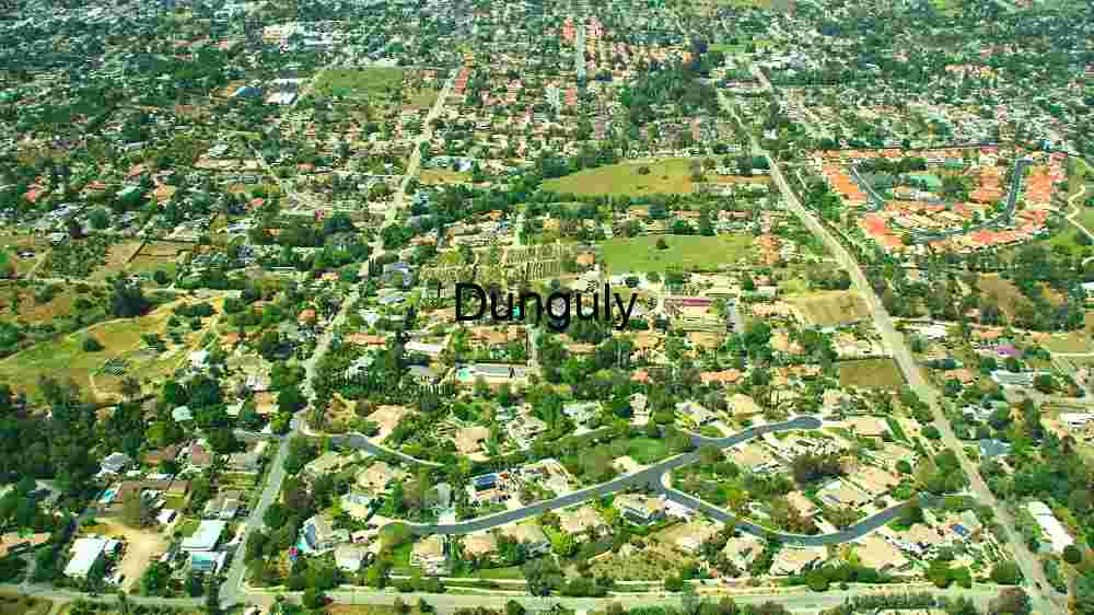 Aerial View of Suburban Neighbourhood