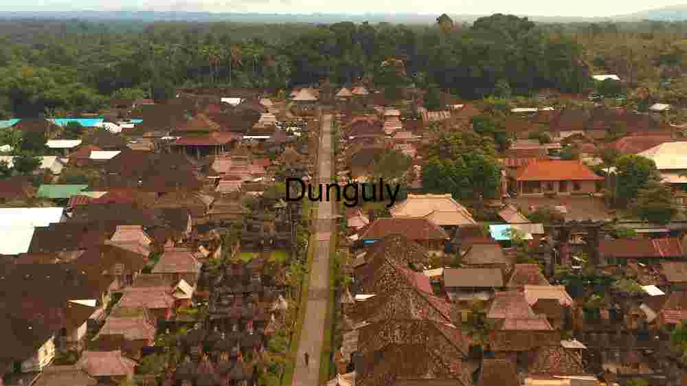 Traditional Village in a Tropical Setting