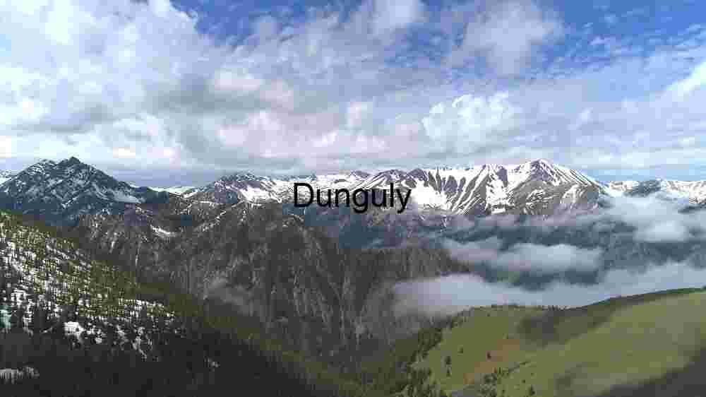 Majestic Snow-Capped Mountain Range