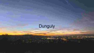 Sunset Over Cityscape