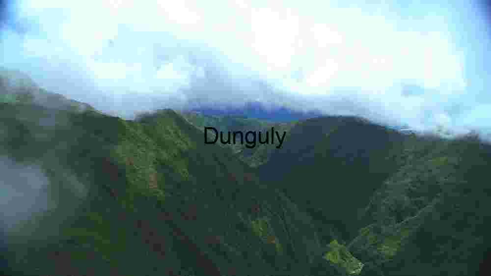 Verdant Mountain Range Shrouded in Clouds