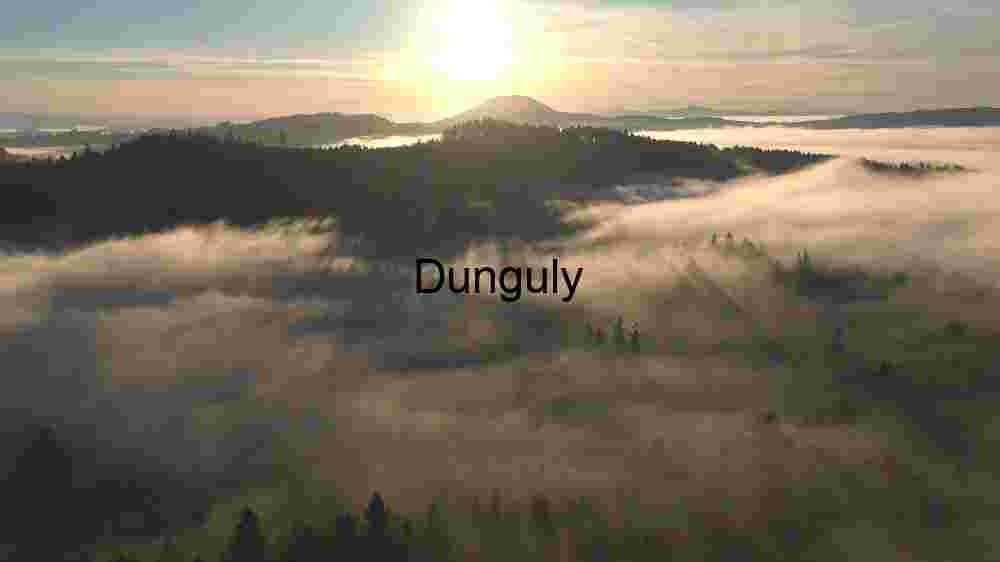 Misty Mountain Sunrise