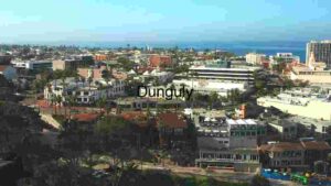 Coastal Cityscape with Ocean View