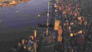 Aerial View of One World Trade Center and Lower Manhattan