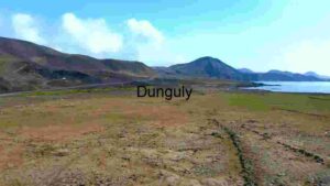 Coastal Landscape with Mountains and Road