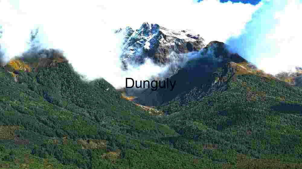 Majestic Mountain Range Shrouded in Clouds