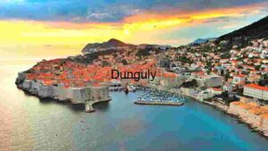 Sunset Over Dubrovnik's Historic Old Town