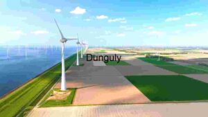 Wind Turbines in Agricultural Landscape
