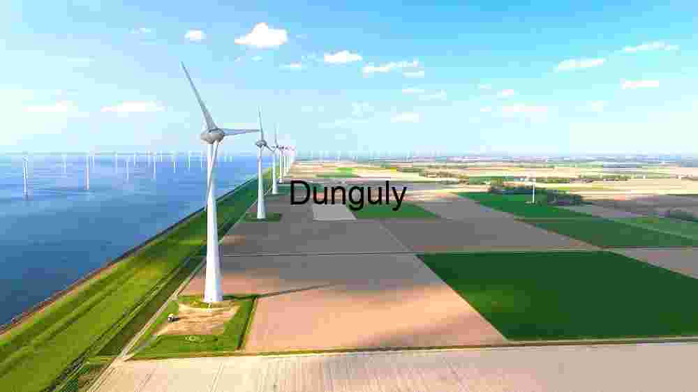 Wind Turbines in Agricultural Landscape