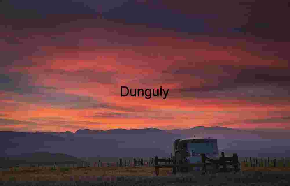 Crimson Horizon: Industrial Echoes Beneath a Fiery Sky