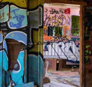 Graffiti Sanctuary: Layers of Urban Abandonment